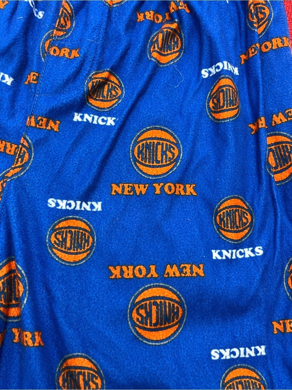 NBA New York Knicks Pajamas Shorts Boys Size Large 14/16